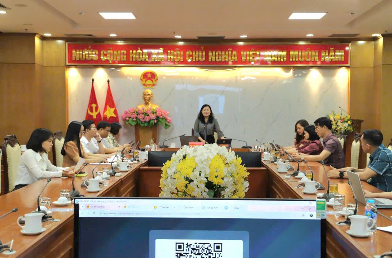 Hội nghị vận hành thử nghiệm phòng họp không giấy cho HĐND cấp xã